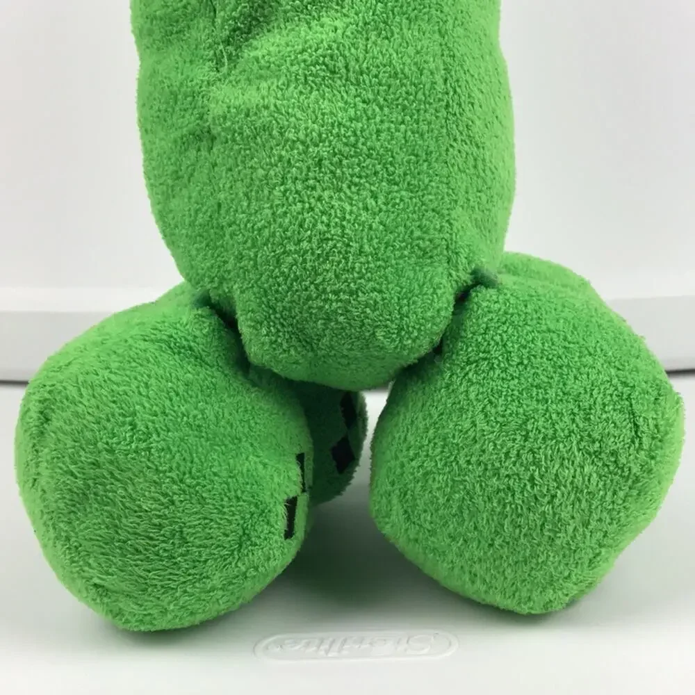 Minecraft Green Creeper Plush 14'' Mojang Jinx 2013 Stuffed Toy Collectible FLAW